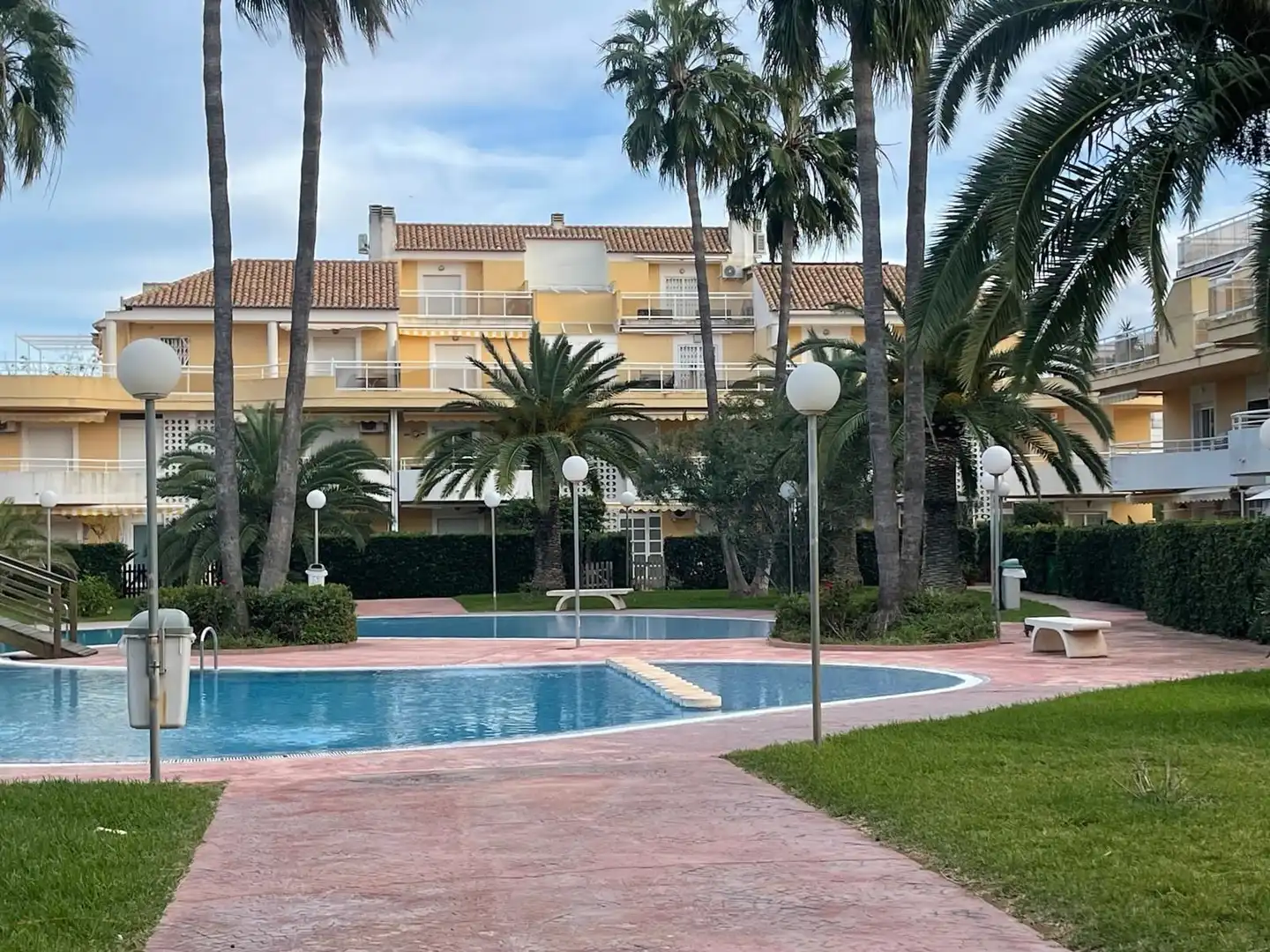 Swimming pool of Attic for sale in Dénia  with Air Conditioner, Heating and Terrace