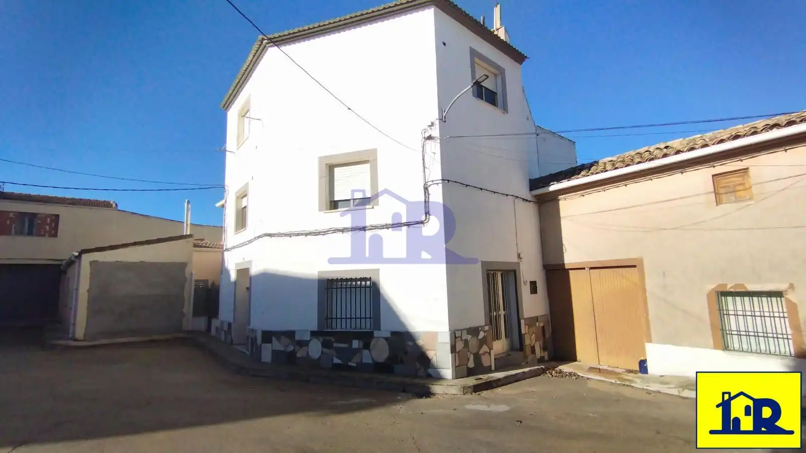 Vista exterior de Casa o chalet en venta en Palomares del Campo con Alarma