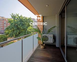 Balcony of Flat for sale in Terrassa  with Air Conditioner, Heating and Parquet flooring