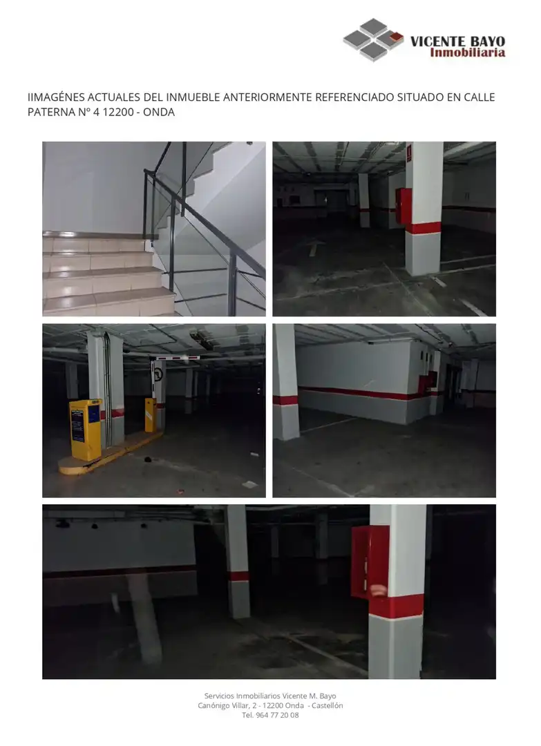 Parking of Commercial properties for rent in Onda