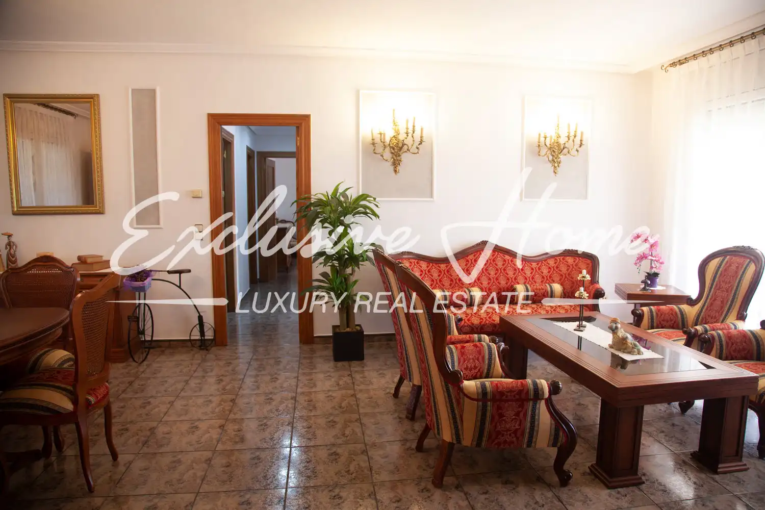 Living room of Attic for sale in Benicarló  with Air Conditioner, Terrace and Furnished
