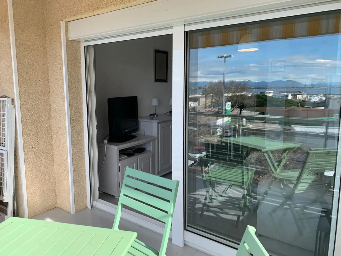 Balcony of Flat for sale in Roses  with Air Conditioner, Heating and Terrace
