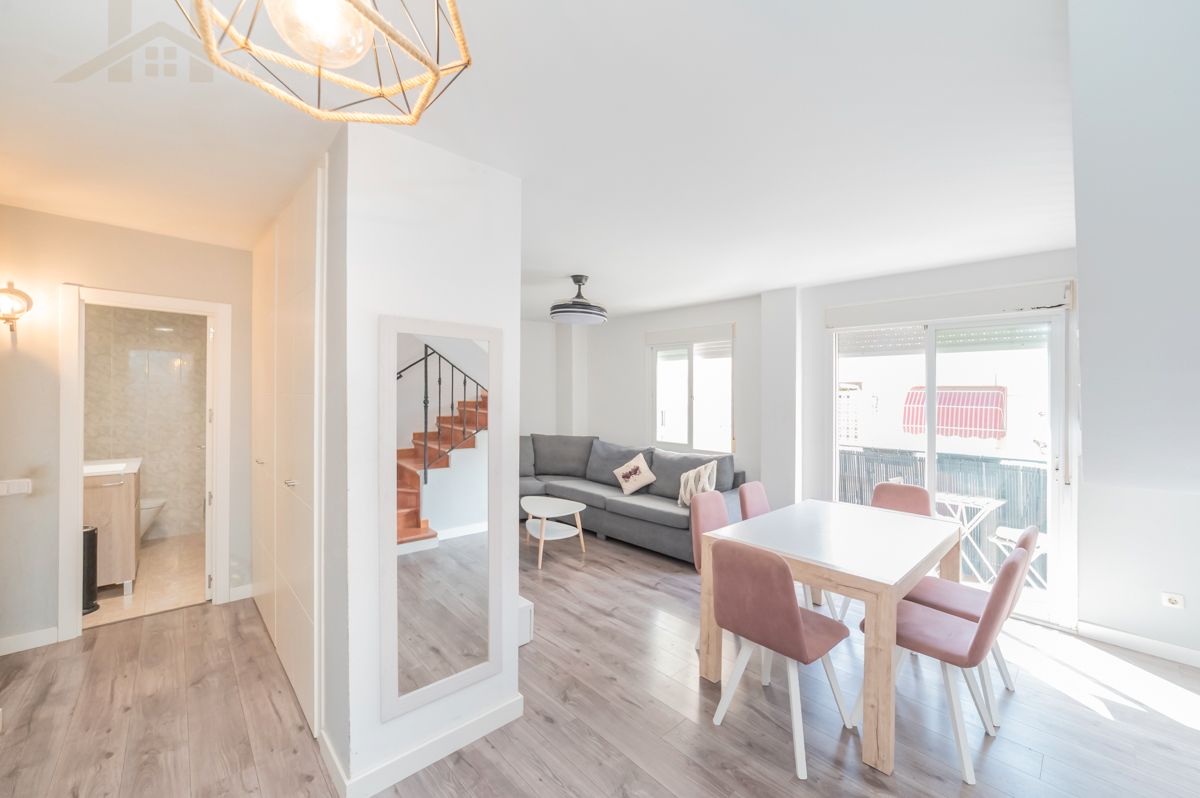 Living room of Duplex for sale in Brunete  with Heating, Terrace and Furnished