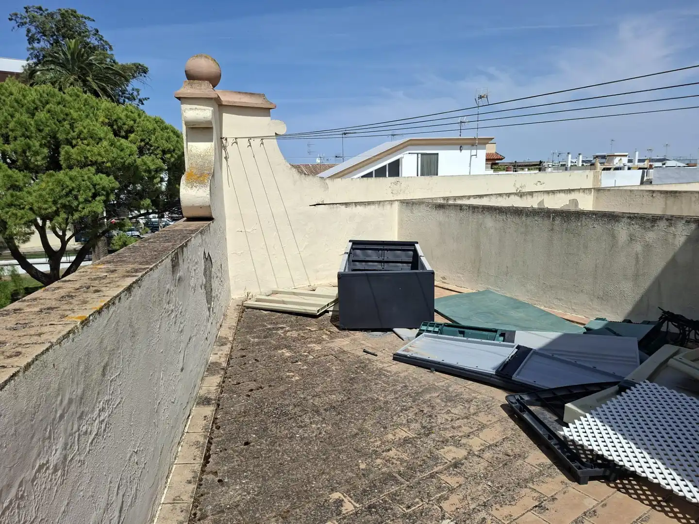 Vista exterior de Casa o xalet en venda en Chiclana de la Frontera