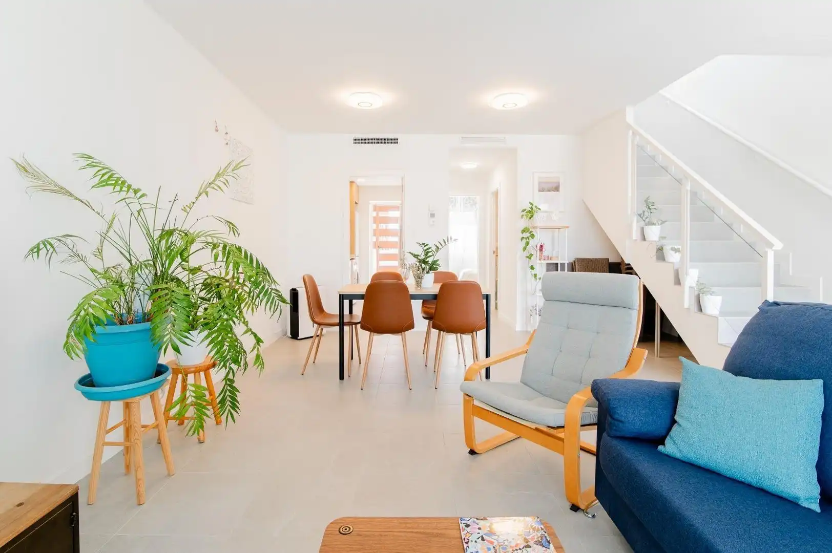 Sala de estar de Casa adosada en venta en Vinaròs con Jardín privado, Terraza y Trastero