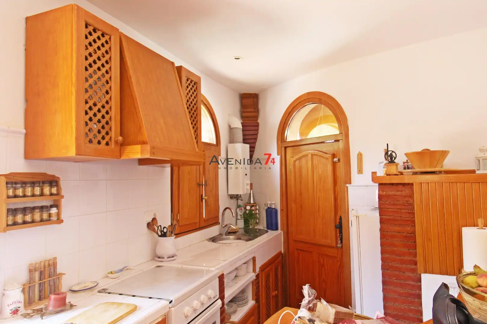 Kitchen of Country homes for sale in Lorca  with Private garden, Parquet flooring and Terrace