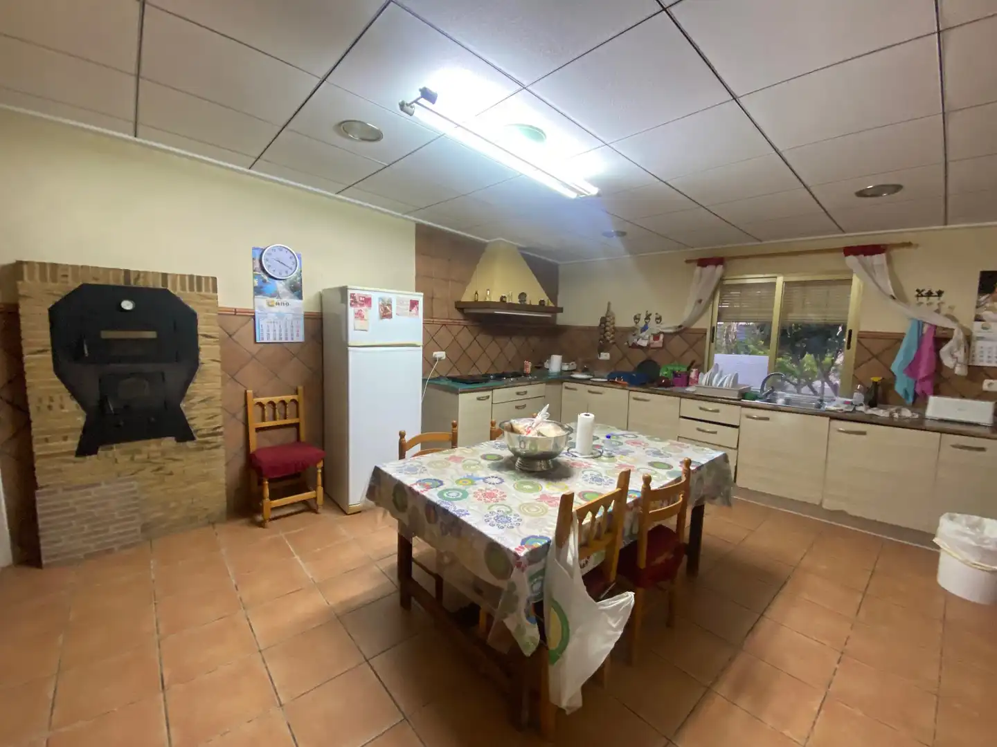Cuina de Finca rústica en venda en Elche / Elx amb Jardí privat, Terrassa i Piscina