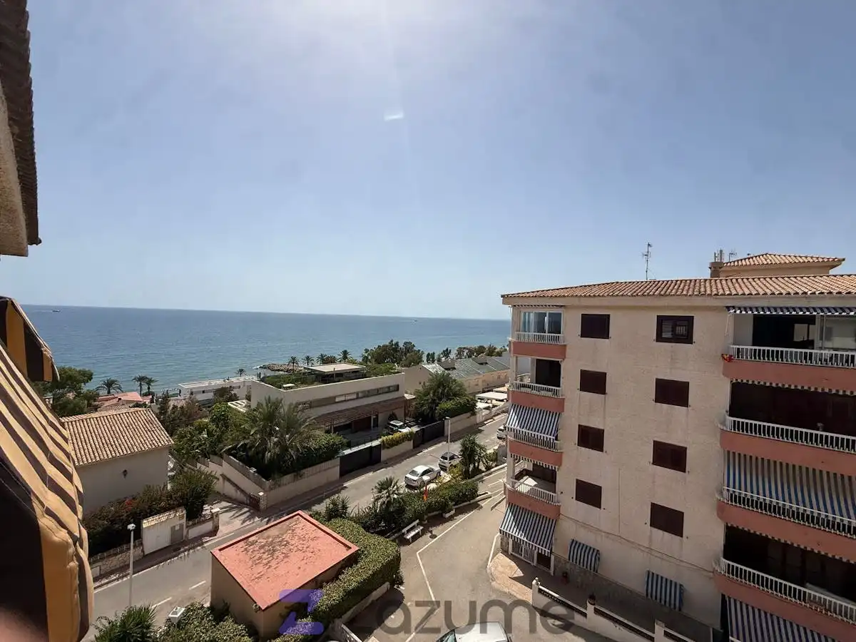 Vista exterior de Pis de lloguer en Santa Pola amb Aire condicionat, Terrassa i Moblat