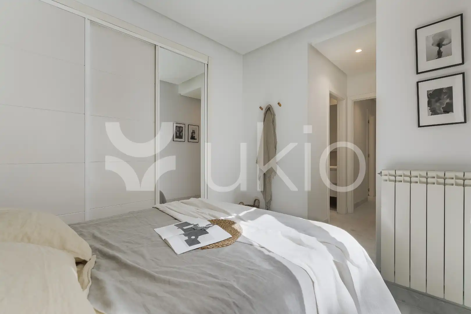 Habitación de Apartamento de alquiler en Madrid con Aire acondicionado, Calefacción y Amueblado