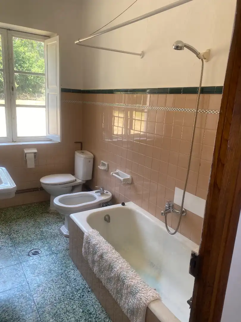 Baño de Casa o chalet en venta en Touro con Calefacción, Terraza y Amueblado
