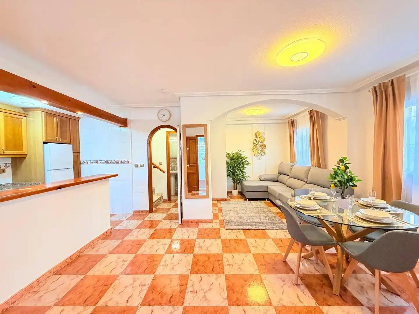 Living room of Detached homes for sale in Orihuela  with Air Conditioner, Heating and Private garden