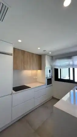 Cocina de Casa adosada en venta en Pilar de la Horadada con Aire acondicionado, Jardín privado y Terraza