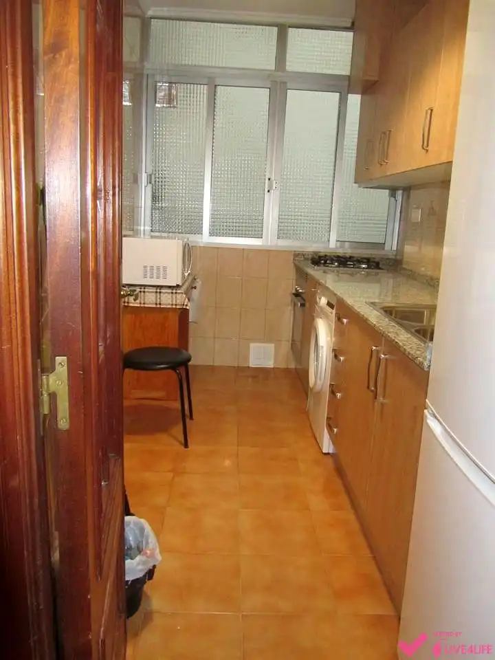 Kitchen of Flat for rent in Valencia  with Terrace and Furnished