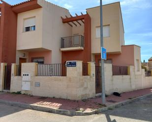 Exterior view of Single-family semi-detached for sale in Lorca  with Private garden, Swimming Pool and Community pool