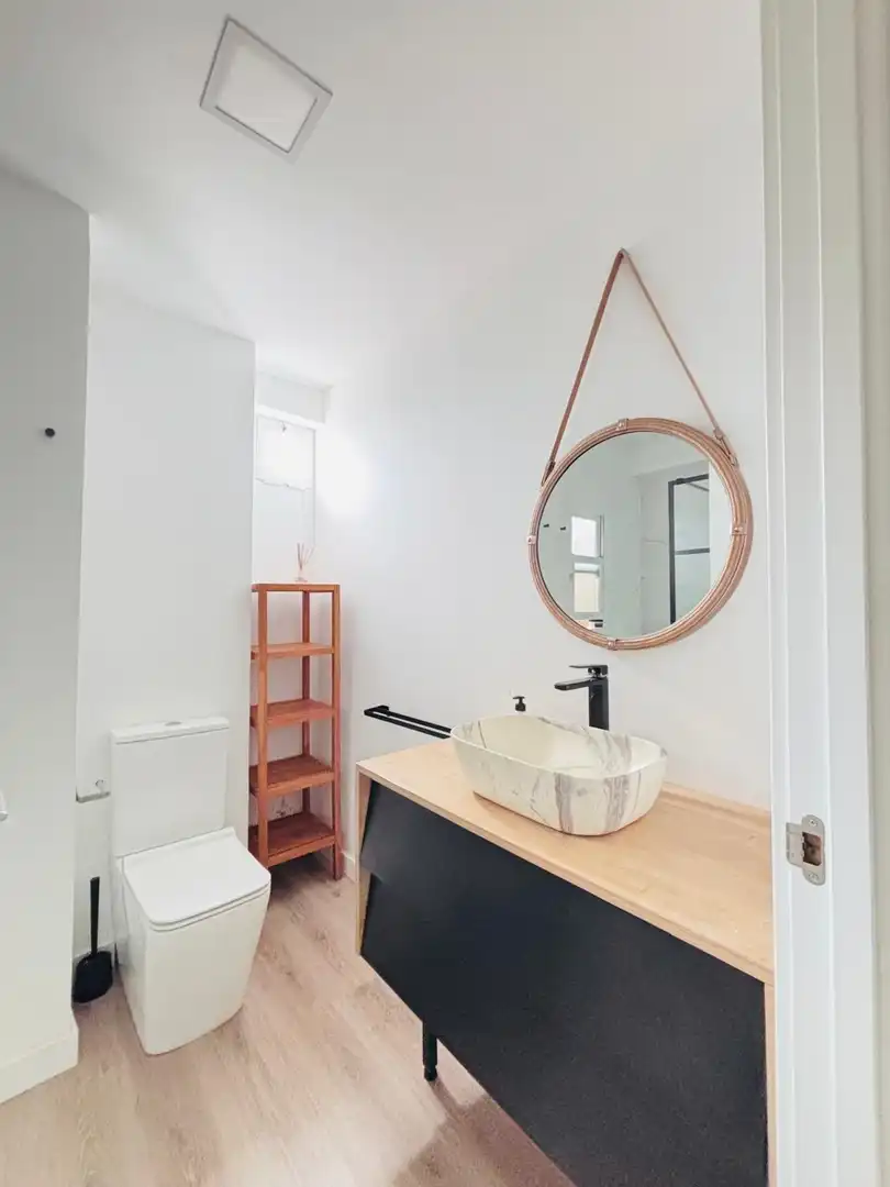 Bathroom of Flat for rent in Murcia  with Air Conditioner, Heating and Furnished
