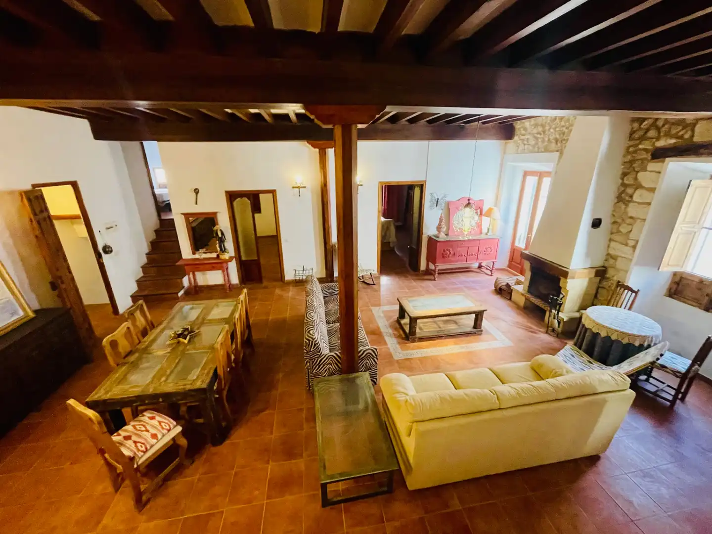 Sala de estar de Casa o chalet en venta en Selva con Terraza, Amueblado y Horno