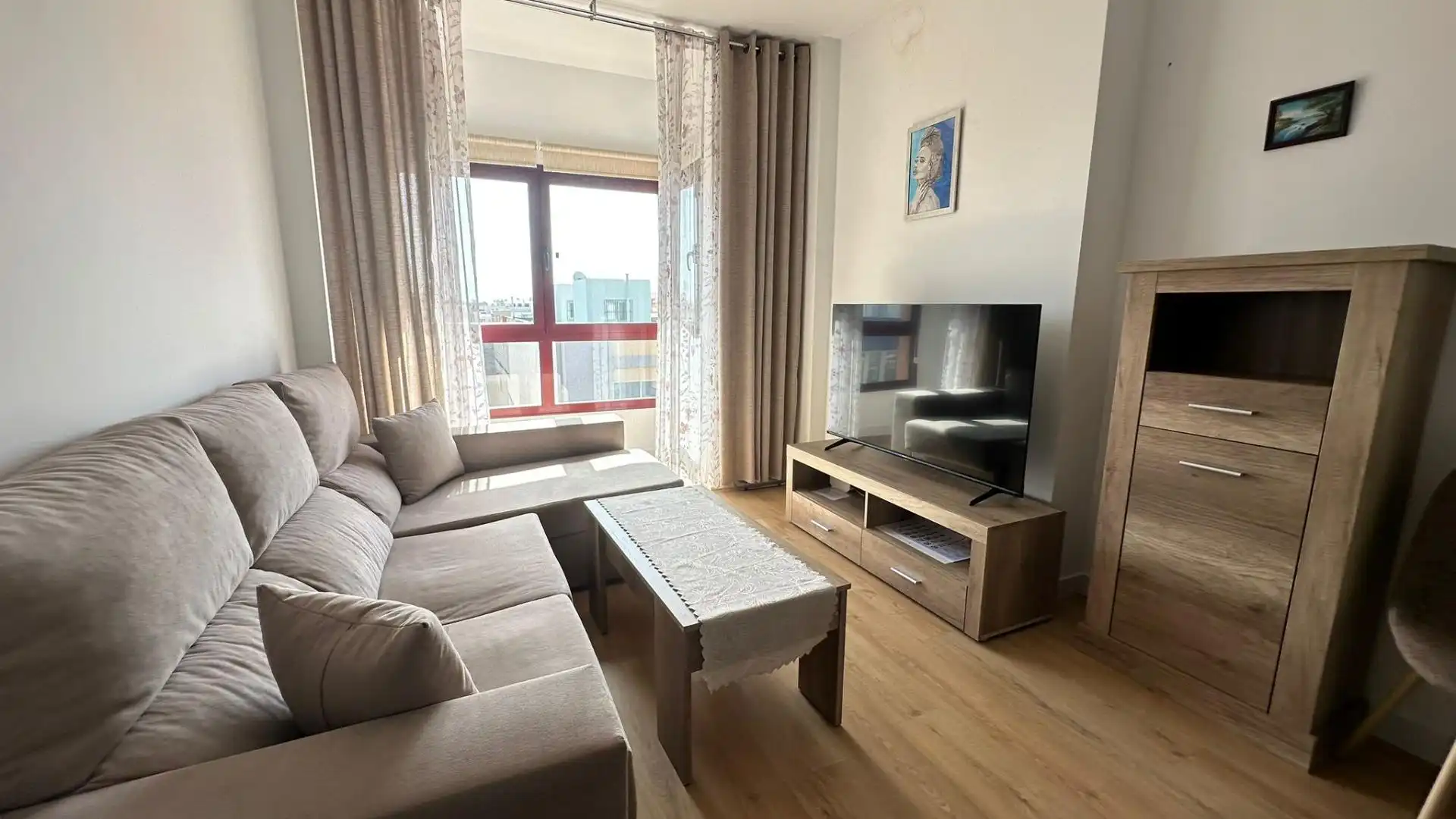 Living room of Flat for rent in Santa Lucía de Tirajana  with Parquet flooring