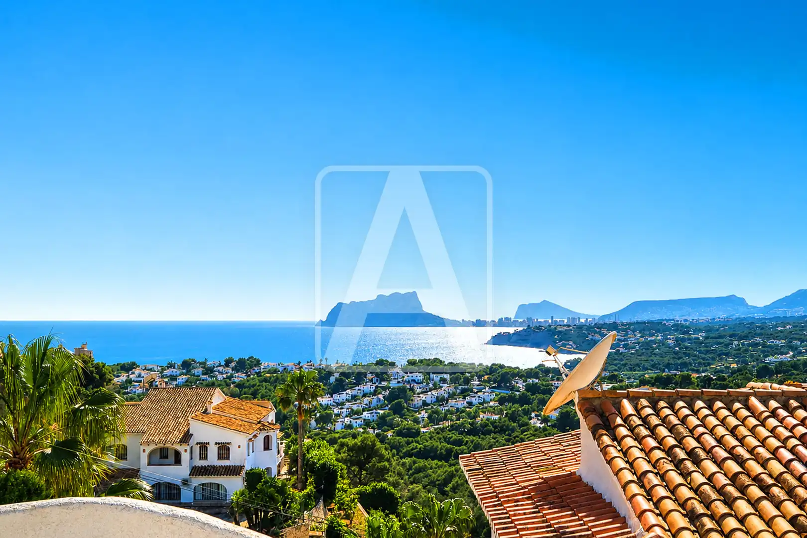 Exterior view of Houses for sale in Moraira  with Air Conditioner, Heating and Private garden