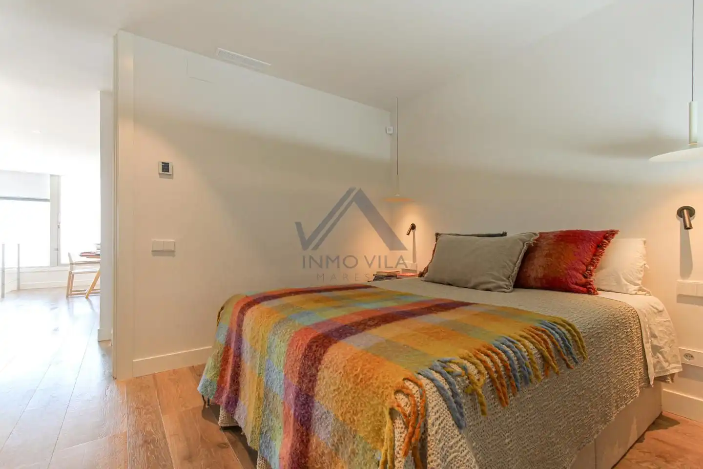 Schlafzimmer von Haus oder Chalet zum Verkauf in Sant Vicenç de Montalt mit Klimaanlage, Privatgarten und Terrasse
