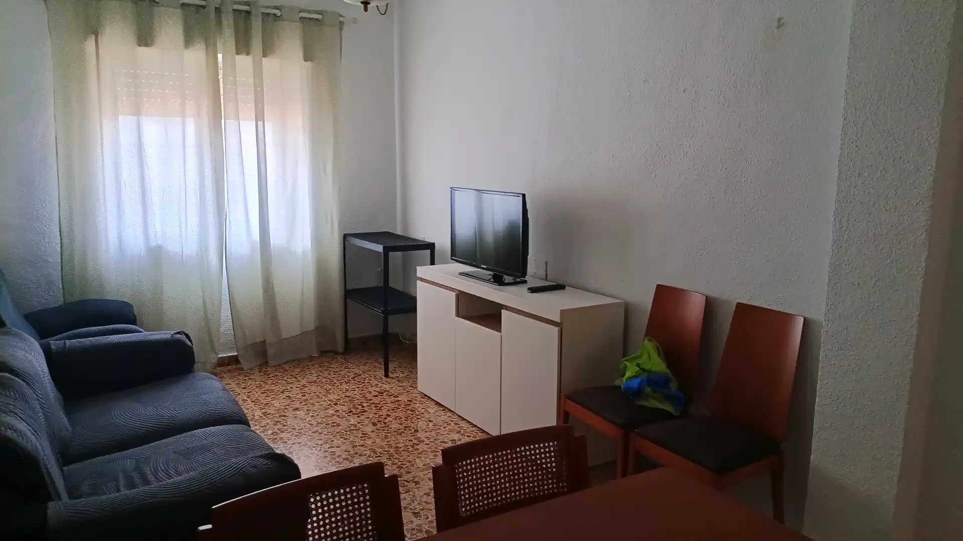 Sala de estar de Piso de alquiler en Cartagena con Amueblado, Horno y Lavadora