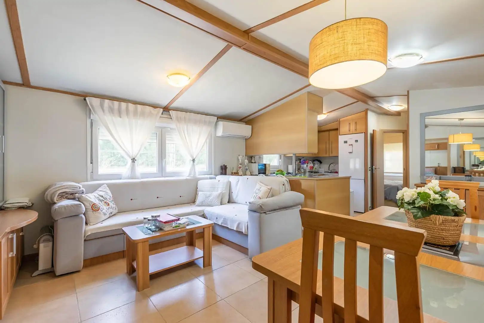 Living room of Houses for sale in Almoguera  with Air Conditioner, Heating and Private garden