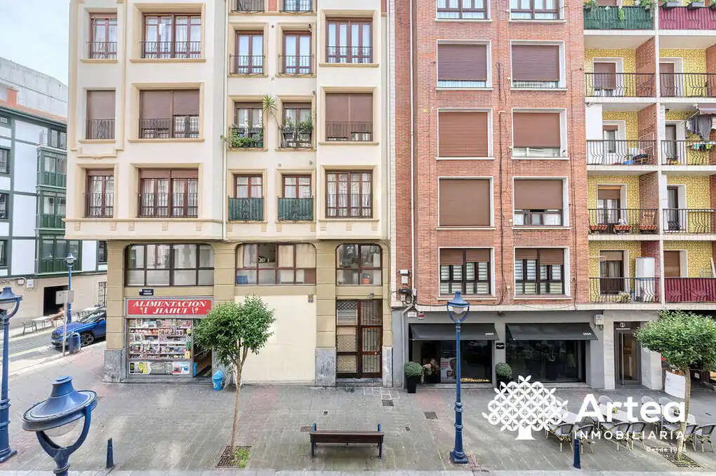 Exterior view of Flat for sale in Portugalete  with Heating and Balcony