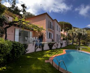 Jardí de Casa o xalet de lloguer en Sant Feliu de Guíxols amb Terrassa i Piscina