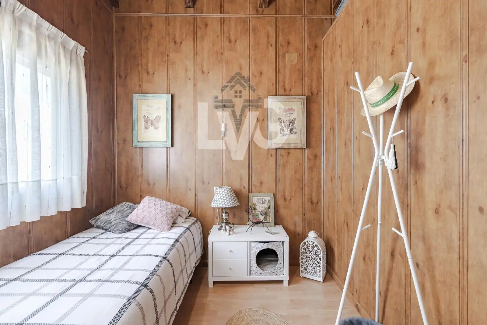 Schlafzimmer von Haus oder Chalet zum Verkauf in Valdetorres de Jarama mit Klimaanlage, Heizung und Privatgarten