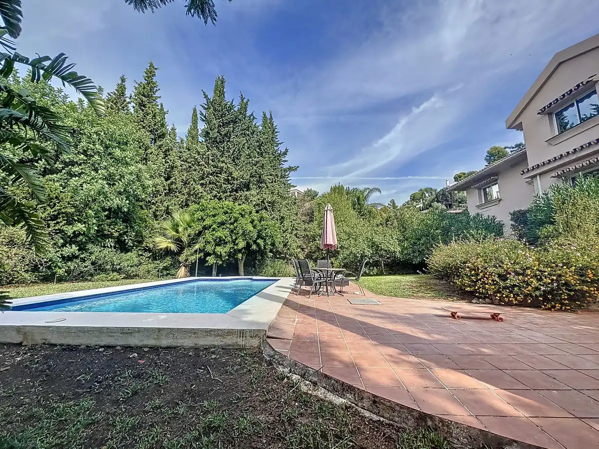 Jardín de Casa o chalet en venta en Mijas con Aire acondicionado, Calefacción y Jardín privado