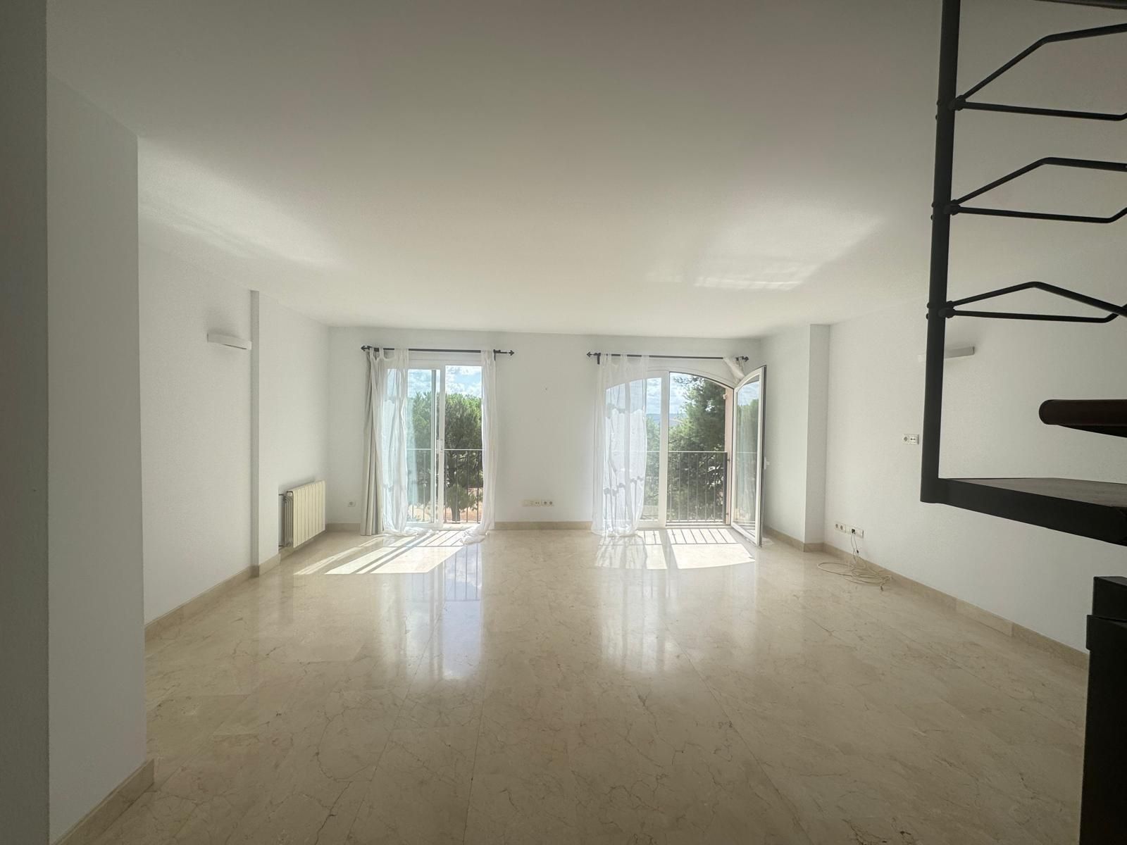 Sala d'estar de Àtic en venda en Inca amb Aire condicionat, Calefacció i Terrassa