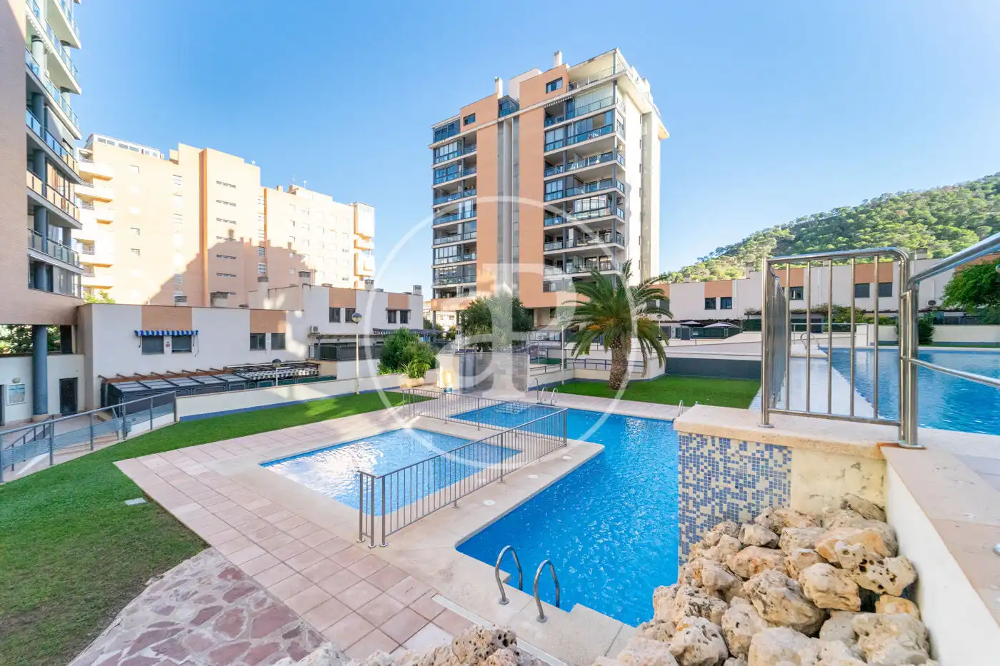 Piscina de Piso en venta en Villajoyosa / La Vila Joiosa con Calefacción, Jardín privado y Terraza