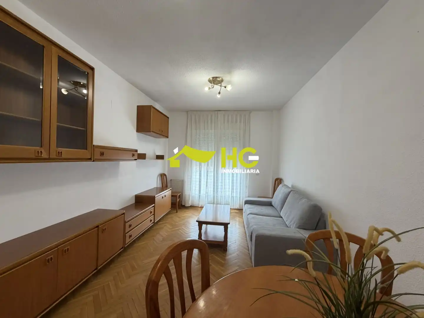 Living room of Flat for rent in Villaviciosa de Odón  with Heating, Parquet flooring and Furnished