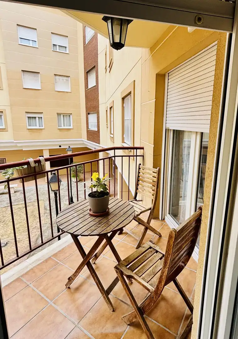 Terraza de Apartamento en venta en Málaga con Alarma