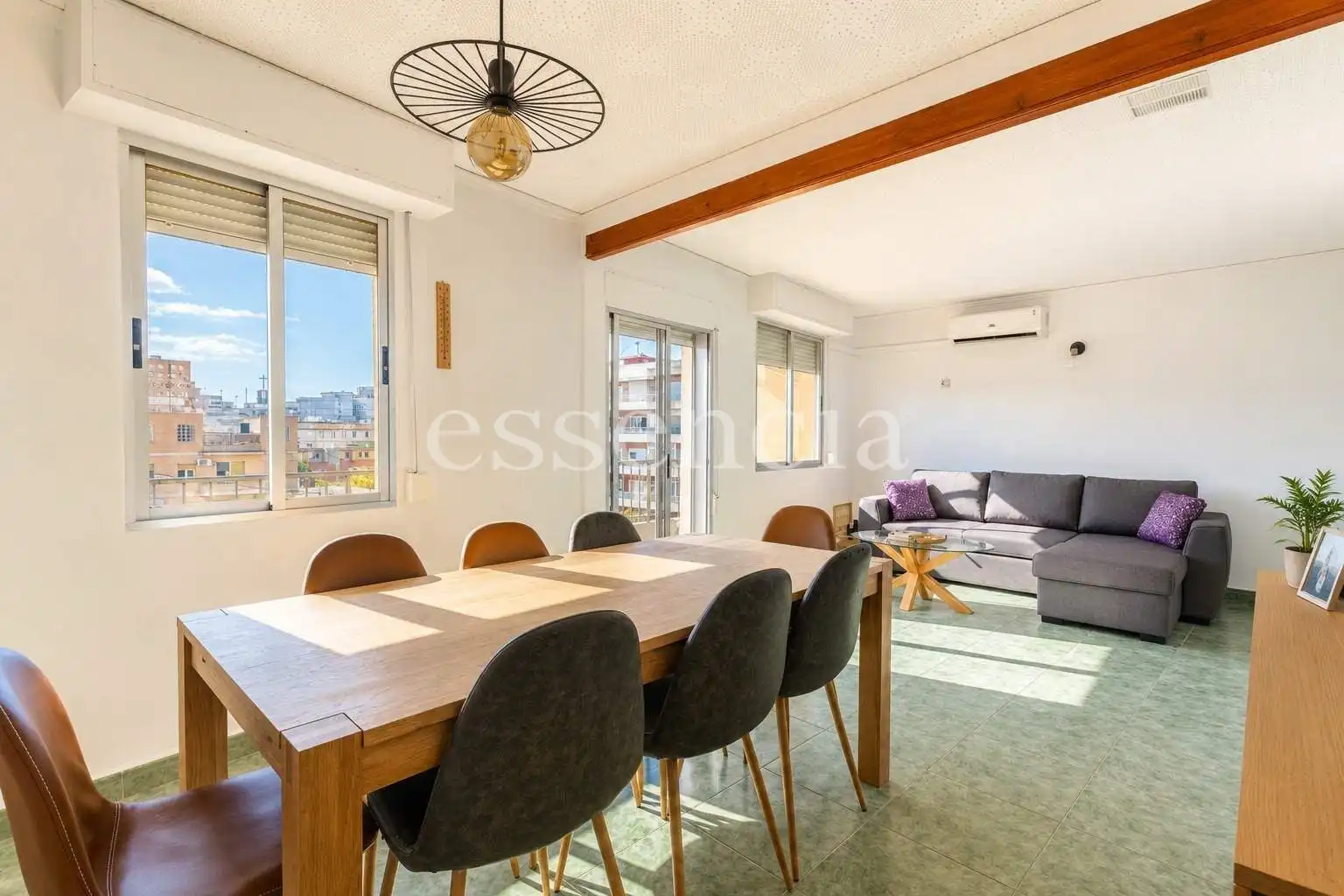 Vista exterior de Piso en venta en Gandia con Aire acondicionado, Terraza y Trastero