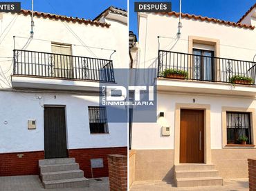 Casa amb balcó en venda a Calle San Miguel