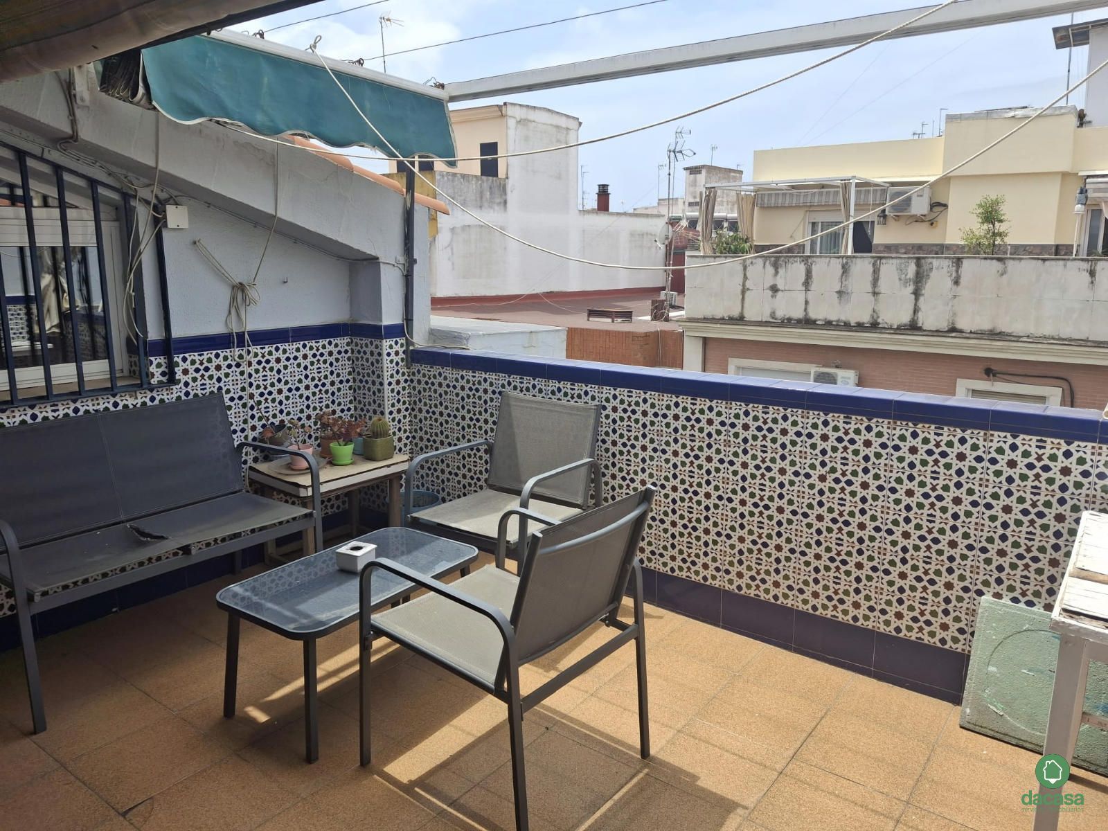 Terrassa de Àtic de lloguer en  Huelva Capital amb Terrassa, Moblat i TV