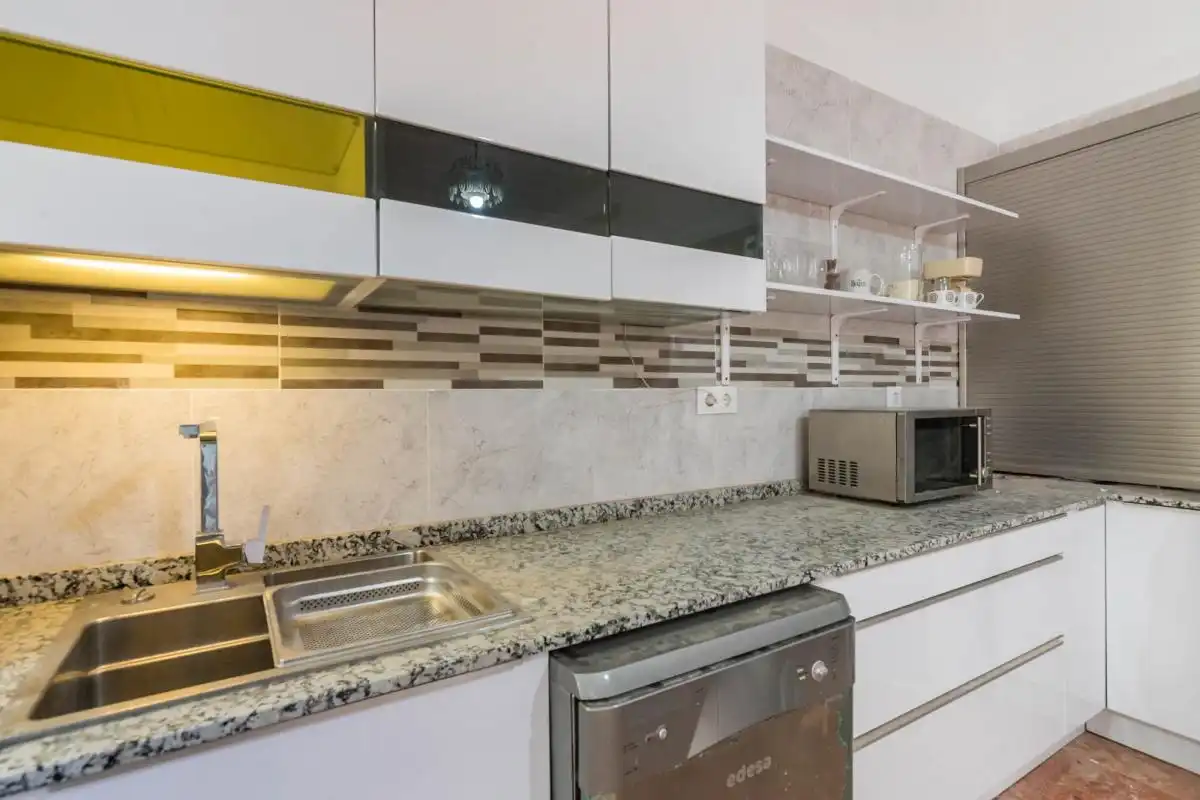 Cocina de Casa adosada en venta en Murcia con Aire acondicionado, Calefacción y Jardín privado