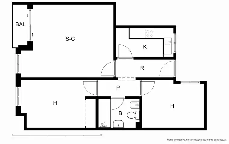Piso en venta en Mijas