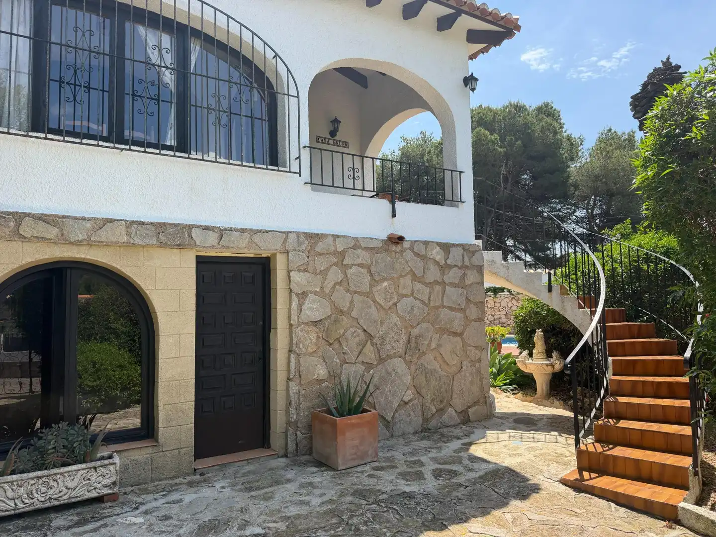 Exterior view of Houses for sale in Jávea / Xàbia  with Private garden, Terrace and Swimming Pool