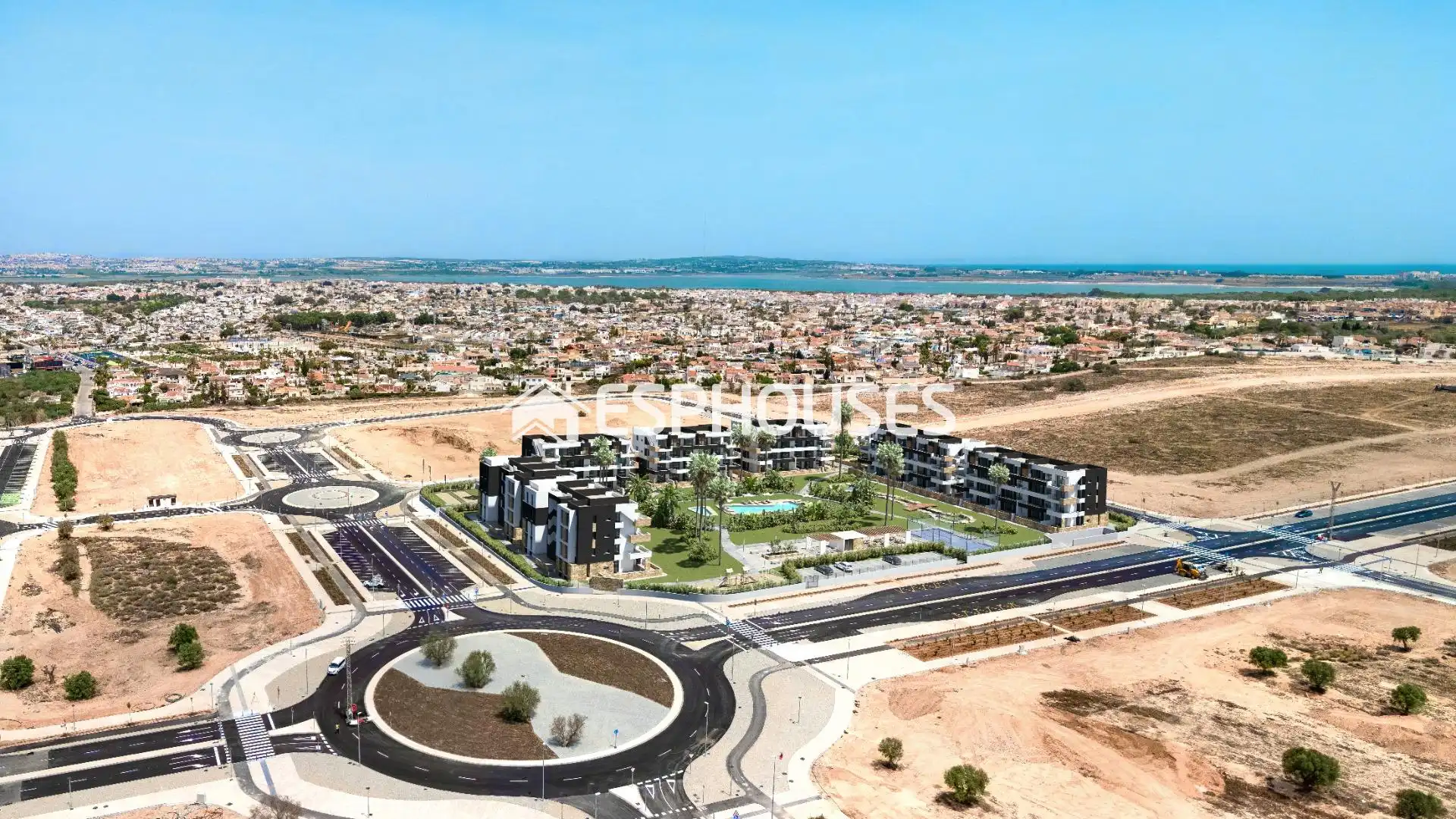 Vista exterior de Àtic en venda en Torrevieja amb Aire condicionat, Terrassa i Traster