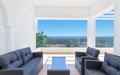 Terrassa de Casa o xalet en venda en Roses amb Aire condicionat, Terrassa i Piscina