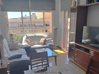 Living room of Flat for sale in  Barcelona Capital  with Air Conditioner and Balcony