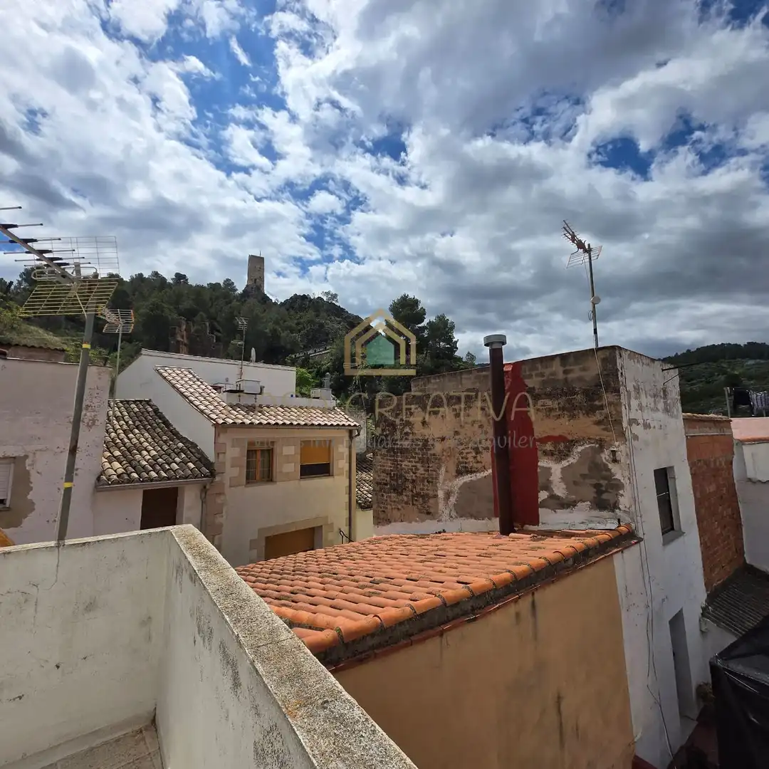 Vista exterior de Casa o xalet en venda en Mogente / Moixent amb Aire condicionat, Terrassa i Traster