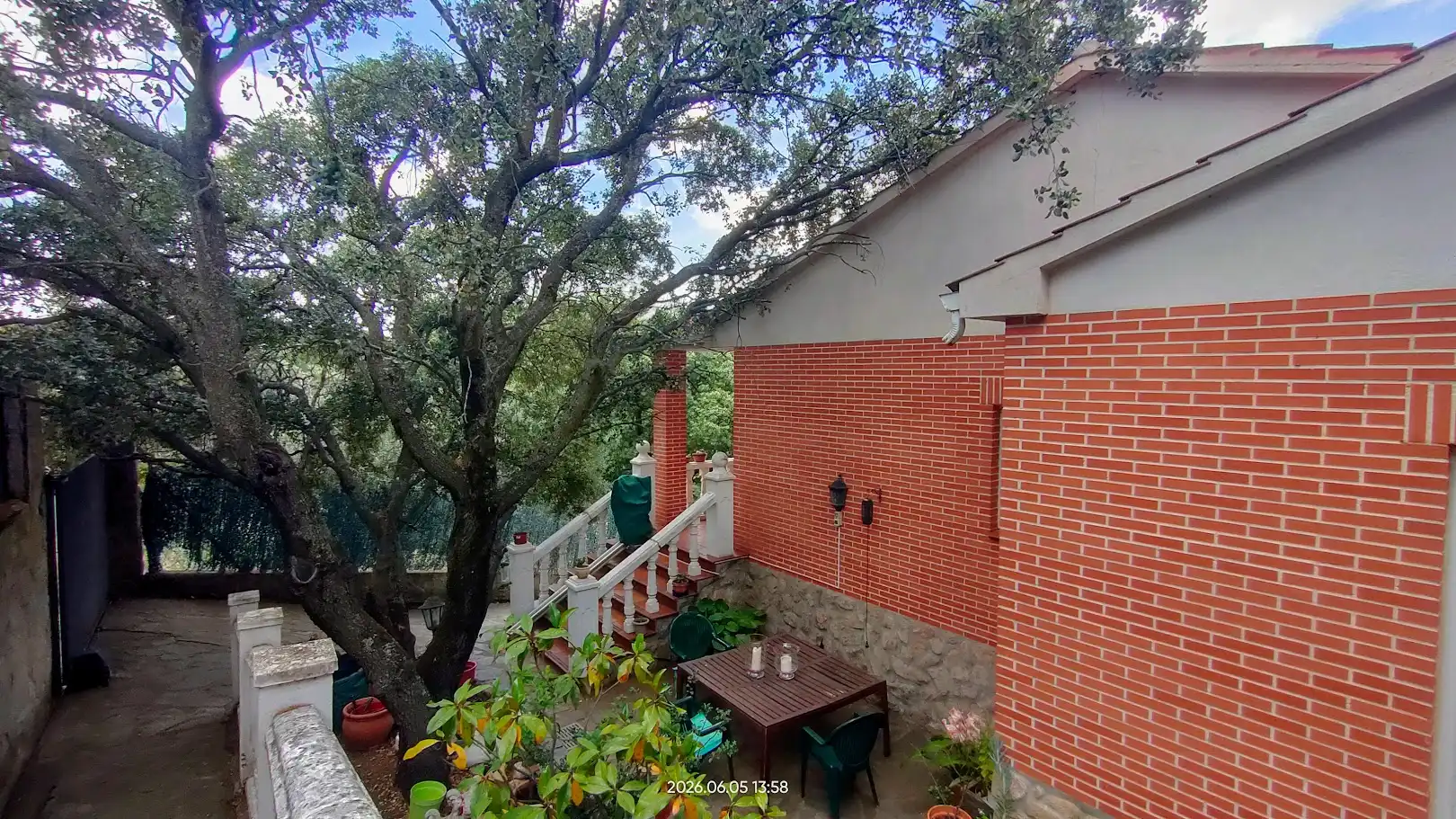Terrassa de Casa o xalet en venda en El Casar amb Calefacció, Jardí privat i Terrassa