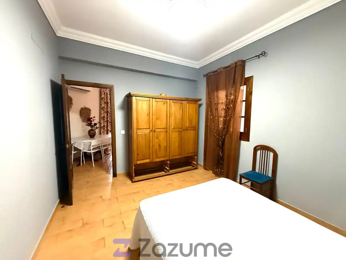 Bedroom of Flat for rent in Fuentes de Andalucía  with Air Conditioner, Heating and Terrace