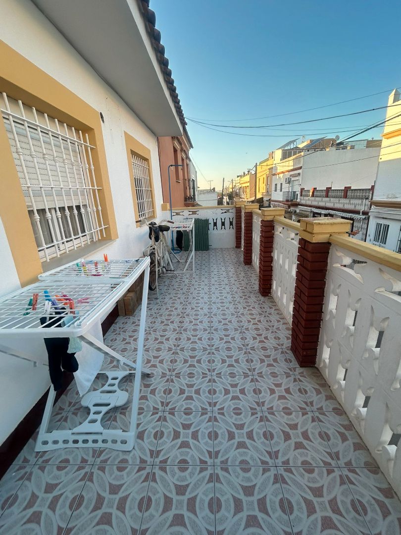 Terrace of Single-family semi-detached for sale in Puerto Real  with Furnished