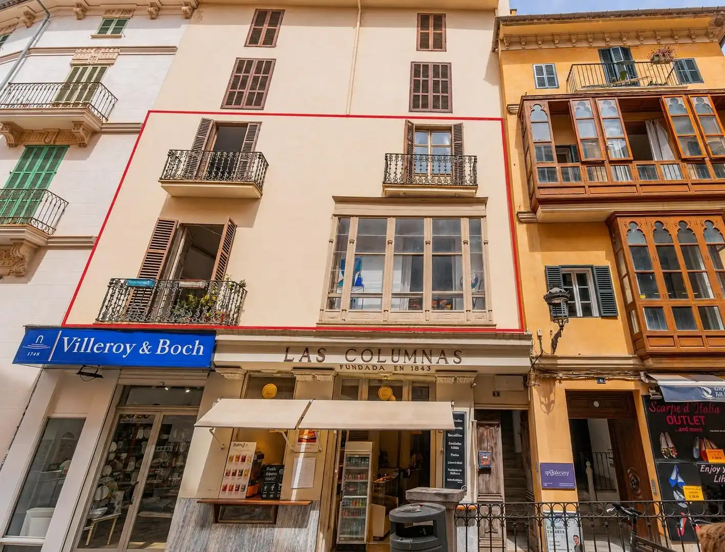 Vista exterior de Dúplex en venda en  Palma de Mallorca amb Balcó