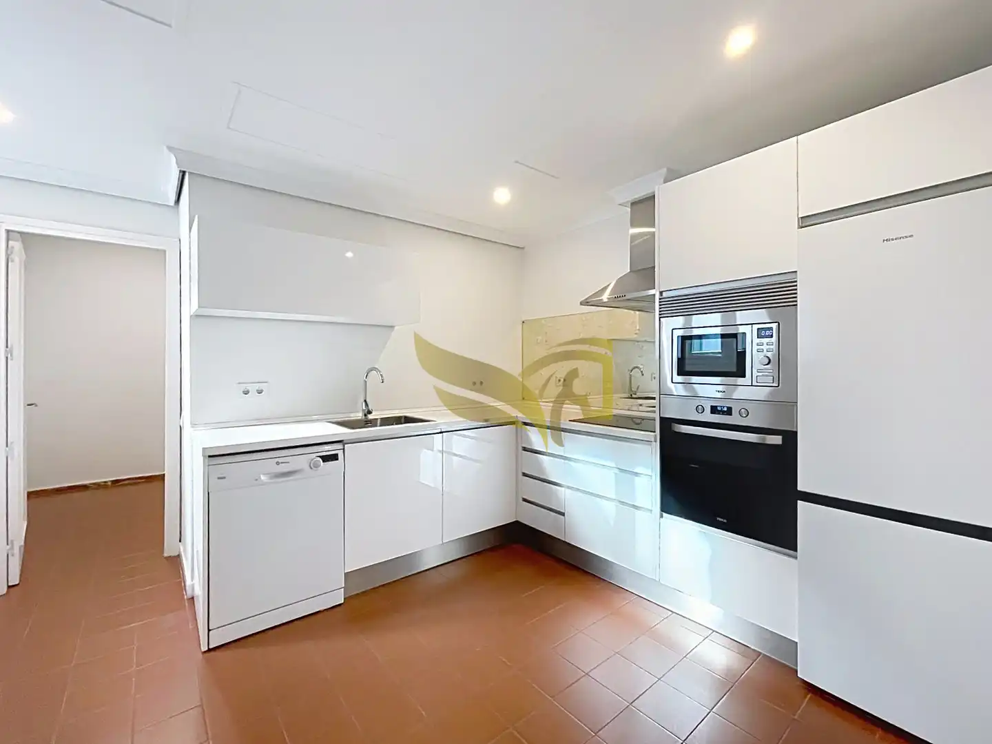 Cocina de Ático en venta en Sevilla con Aire acondicionado y Terraza