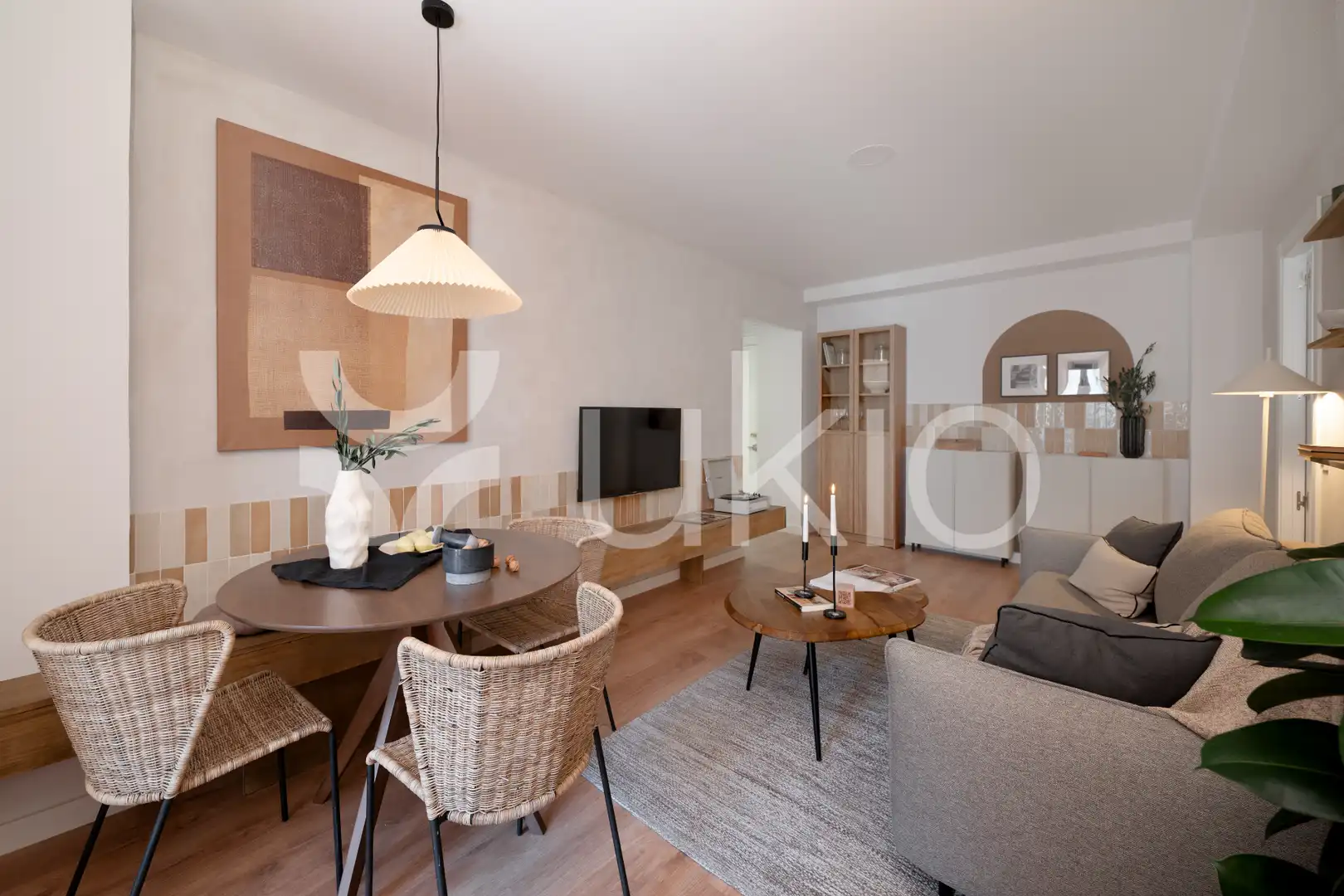 Living room of Apartments for rent in Madrid  with Air Conditioner, Heating and Terrace