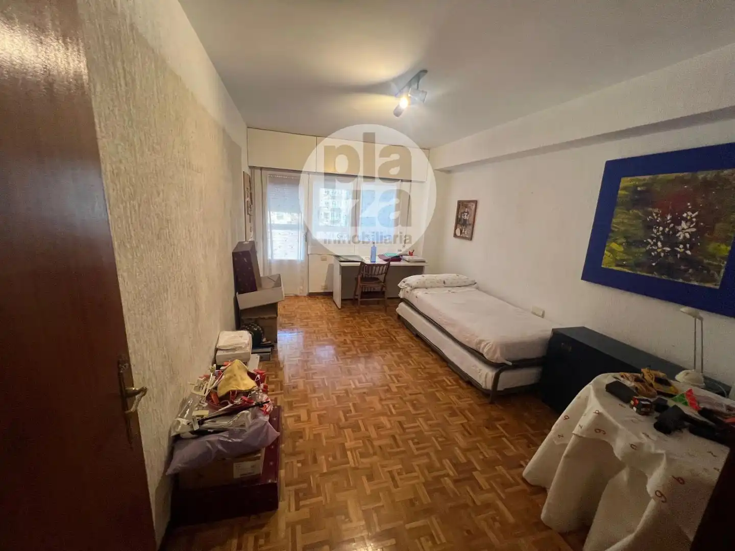 Bedroom of Flat for sale in Burgos  with Heating, Terrace and Storage room
